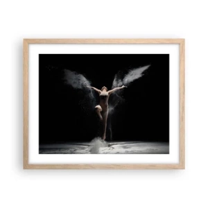 Affiche dans un chêne clair - Poster - Les elfes existent - 50x40 cm