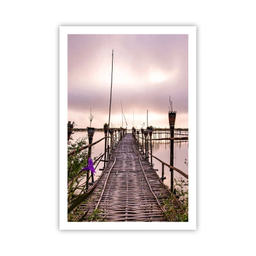 Affiche - Poster - Le silence et le calme d'Asie - 61x91 cm