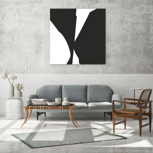 Impression sur verre - Image sur verre - Positif négatif - 40x40 cm