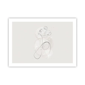 Affiche - Poster - Spirale de beauté - 70x50 cm