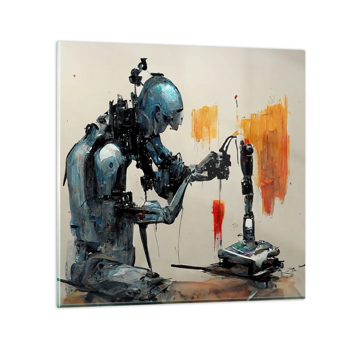 Impression sur verre - Image sur verre - Déjà demain… - 60x60 cm