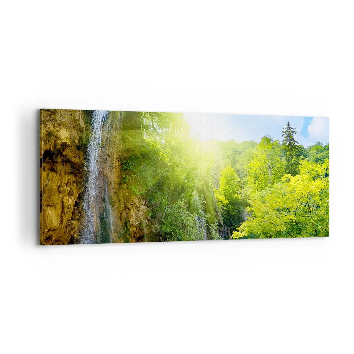 Impression sur toile - Image sur toile - Ce doit être le paradis ici - 100x40 cm