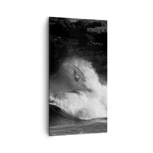 Impression sur toile - Image sur toile - Défi accepté! - 55x100 cm