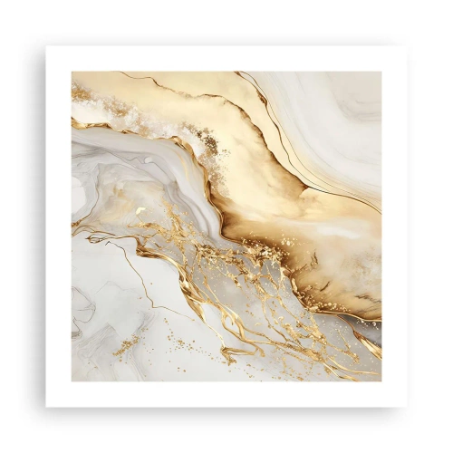 Affiche - Poster - Abstraction : beauté et bonté - 50x50 cm