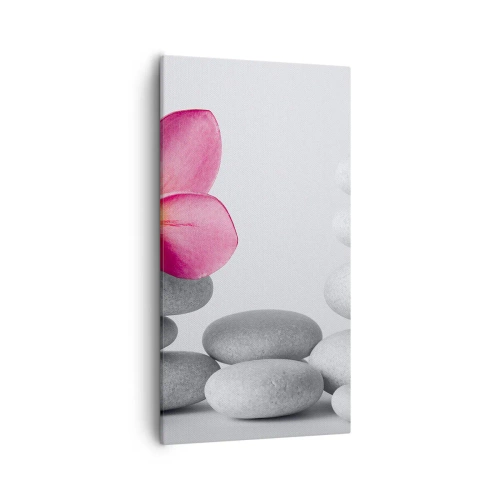 Impression sur toile - Image sur toile - Pierre sur pierre, et sur cette pierre... - 55x100 cm