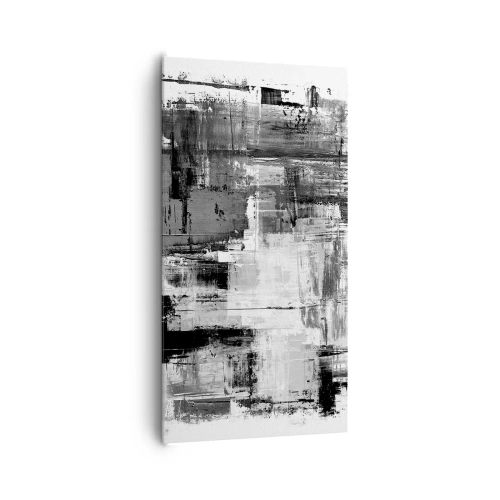 Impression sur toile - Image sur toile - Le gris est beau - 65x120 cm