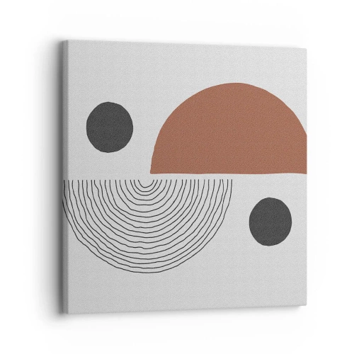 Impression sur toile - Image sur toile - Perfection de la roue - 30x30 cm