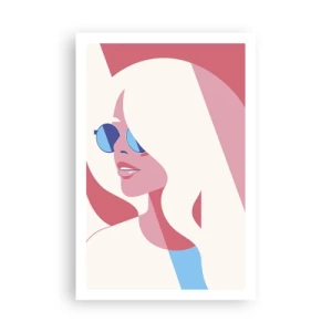 Affiche - Poster - C'était une blonde… - 61x91 cm