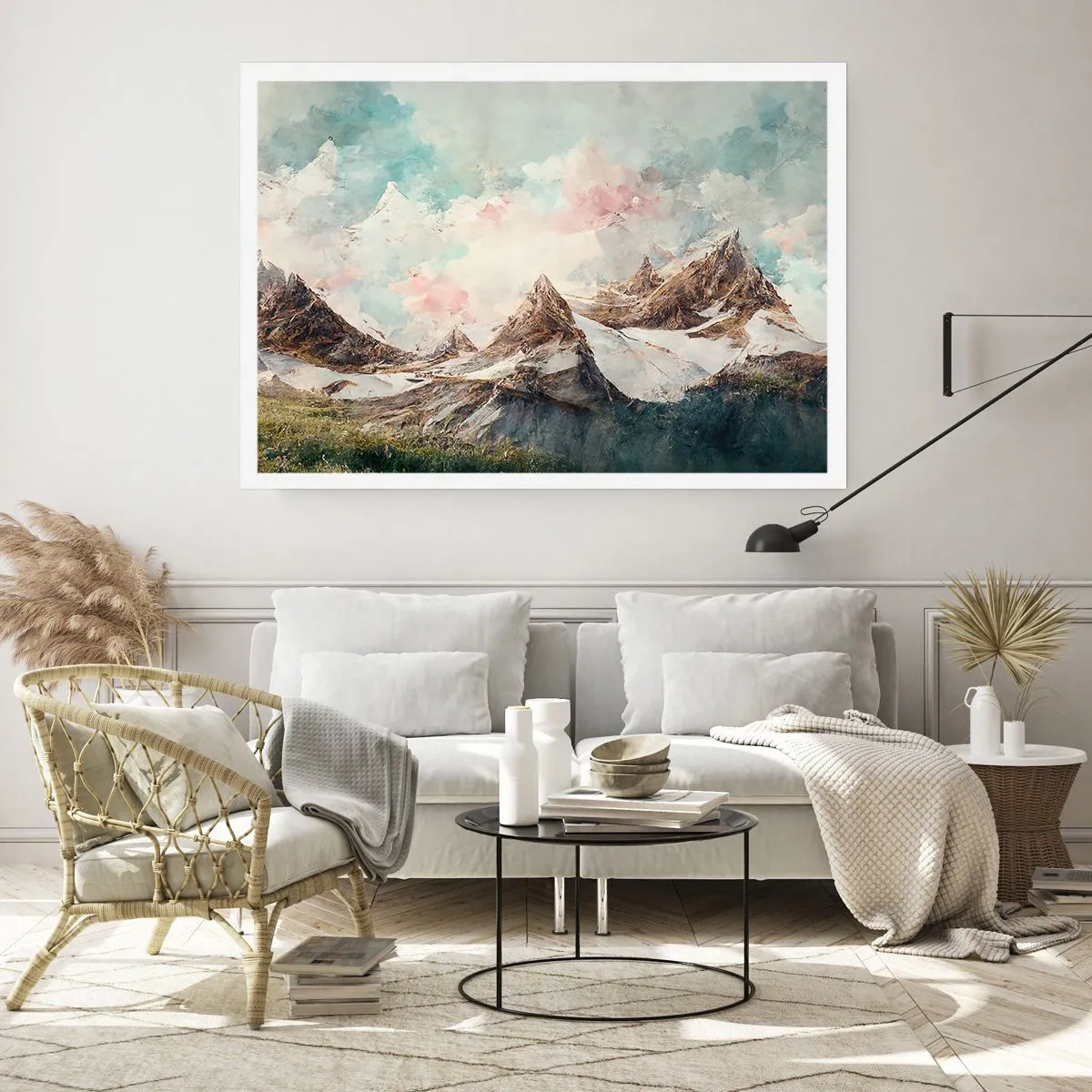 Affiche - Poster - Lames de roche - 50x40 cm