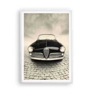 Affiche dans un cadre blanc - Poster - Et alors! Tu ne m'aime pas? - 70x100 cm