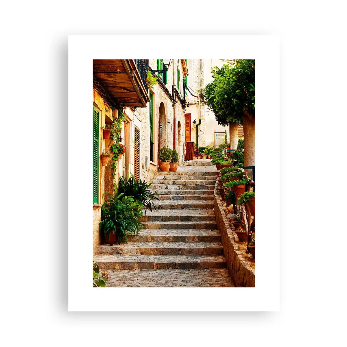 Affiche - Poster - Le charme des vacances espagnoles - 30x40 cm