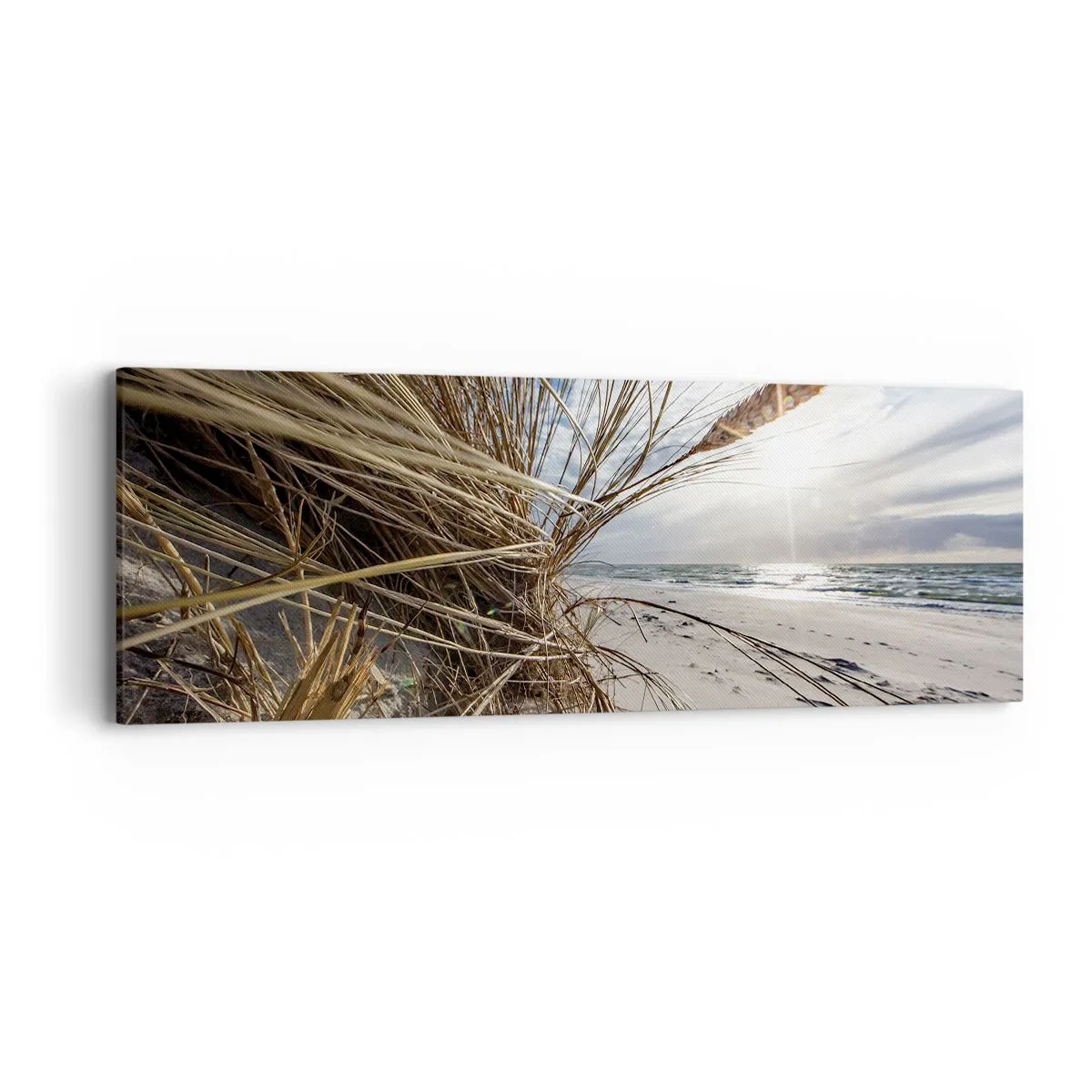 Impression sur toile - Image sur toile - Rencontre des éléments - 90x30 cm