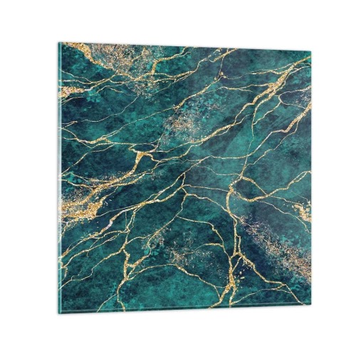 Impression sur verre - Image sur verre - Mine d'or - 40x40 cm