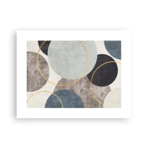 Affiche - Poster - Cercles sur cercles - 40x30 cm
