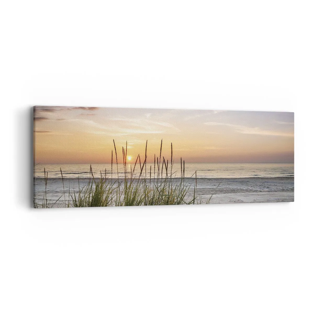 Impression sur toile - Image sur toile - Regarde, pense, ressent - 90x30 cm