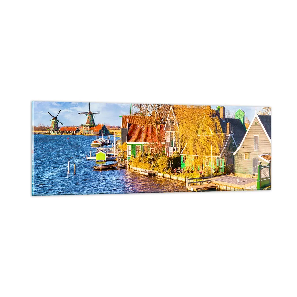 Impression sur verre - Image sur verre - C'est pareil depuis des lustres - 90x30 cm
