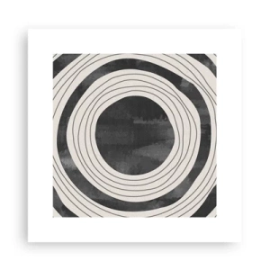 Affiche - Poster - Droit au but - 30x30 cm