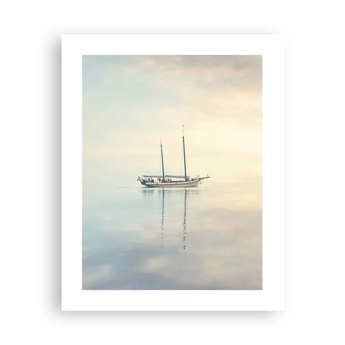 Affiche - Poster - Dans une mer de silence - 40x50 cm