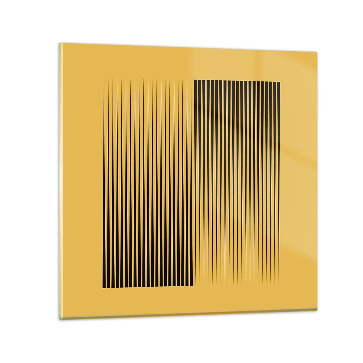 Impression sur verre - Image sur verre - Cadre opposé - 40x40 cm