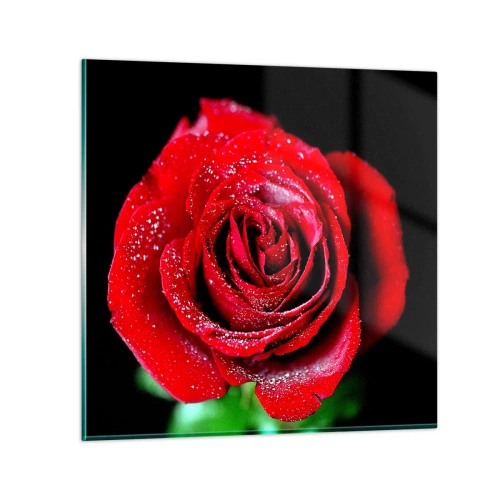 Impression sur verre - Image sur verre - C'est ça l'amour - 70x70 cm