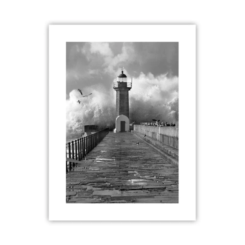 Affiche - Poster - Sans peur - 30x40 cm