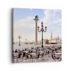 Impression sur toile - Image sur toile - Nous vous invitons, tout est prêt - 40x40 cm