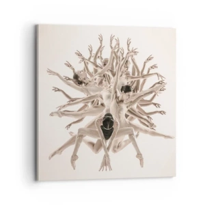 Impression sur toile - Image sur toile - S'épanouir en danse - 70x70 cm