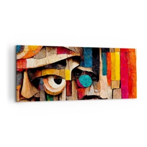 Impression sur toile - Image sur toile - Je te vois… - 100x40 cm