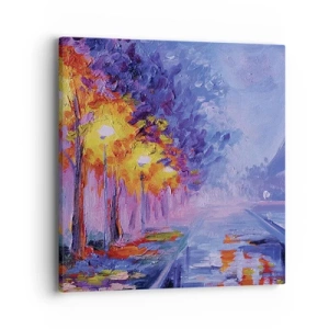Impression sur toile - Image sur toile - Une ballade idéale - 40x40 cm
