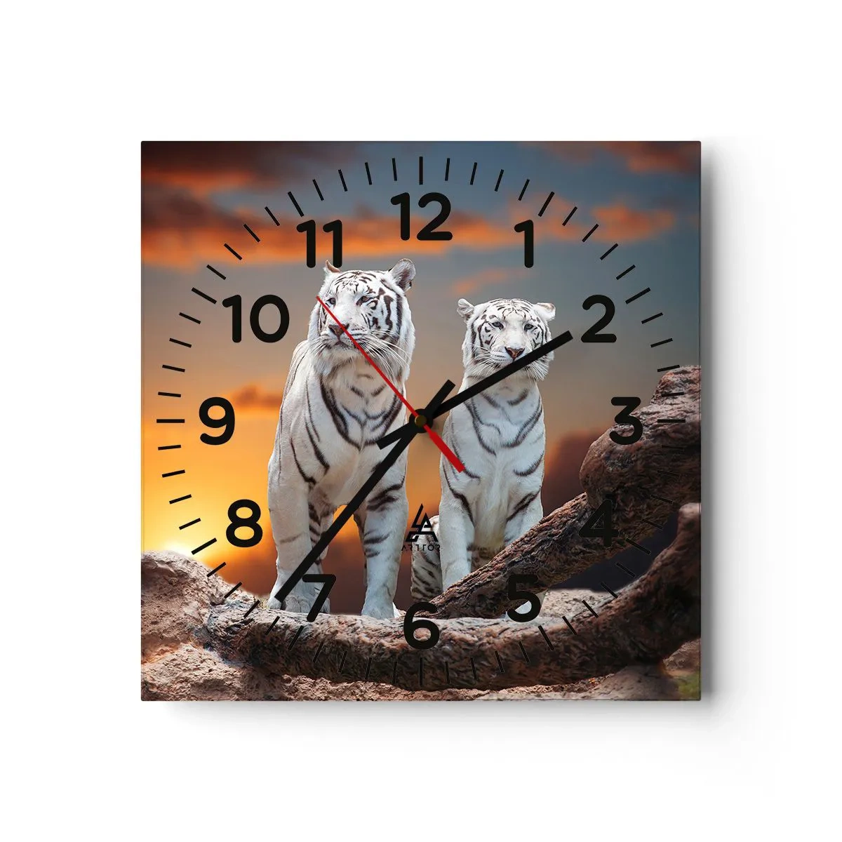 Horloge murale - Pendule murale - Tout comme à Narnia - 40x40 cm