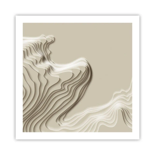 Affiche - Poster - Topographie artistique - 60x60 cm