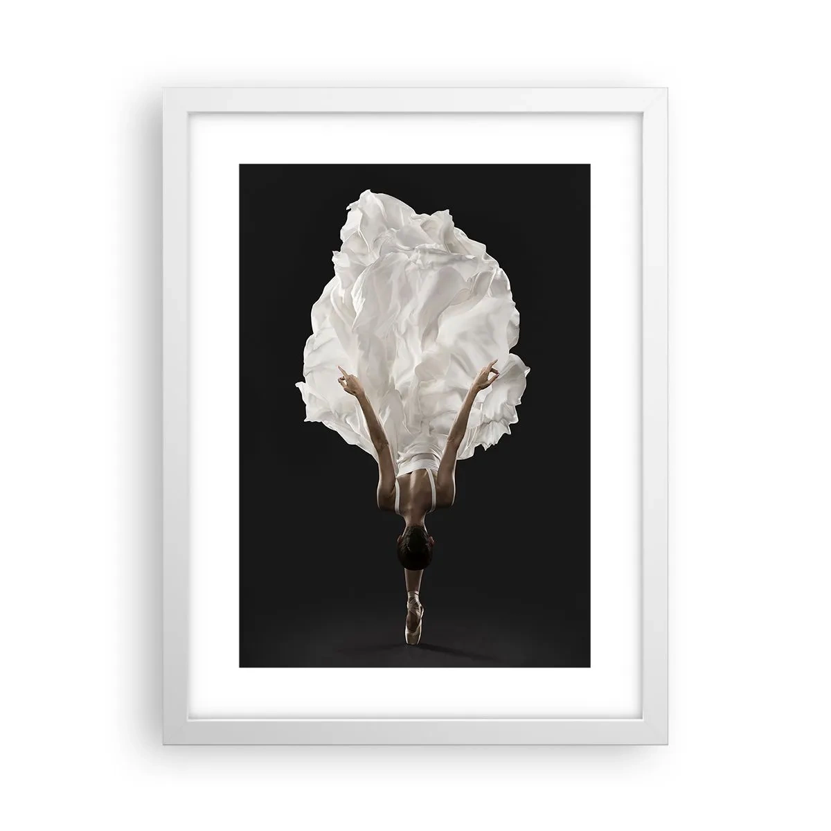 Affiche dans un cadre blanc - Poster - Ceinture inhabituelle - 30x40 cm