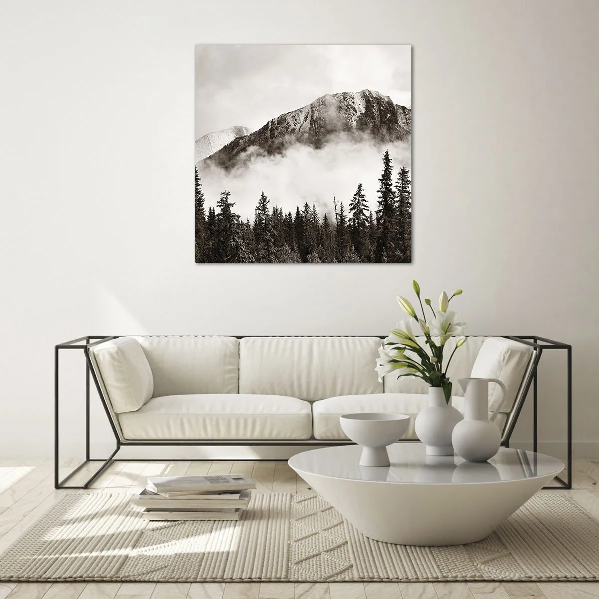 Impression sur verre - Image sur verre - Seigneur de granite - 70x70 cm