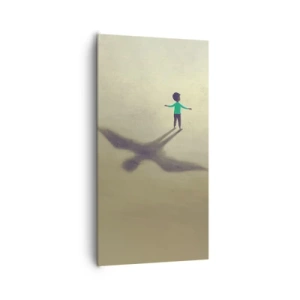 Impression sur toile - Image sur toile - Héros du futur - 65x120 cm