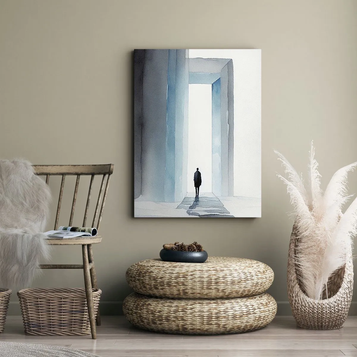 Impression sur toile - Image sur toile - Vivez sans limites - 65x120 cm