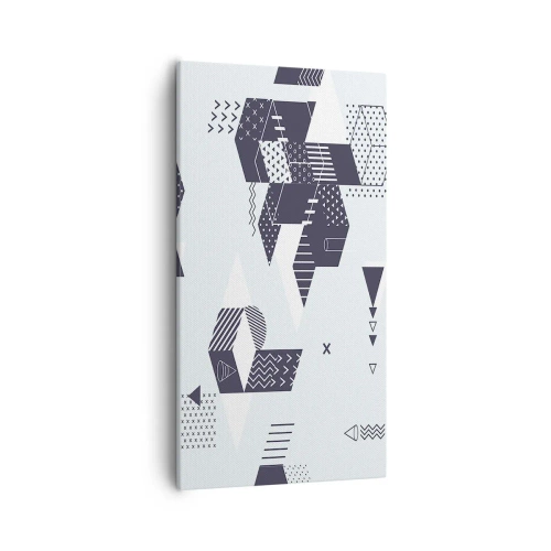 Impression sur toile - Image sur toile - Dans l'âme d'un mathématicien - 55x100 cm