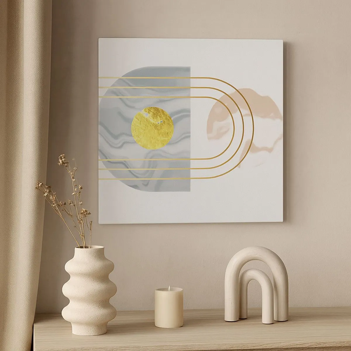 Impression sur toile - Image sur toile - Clareté et brillance - 30x30 cm