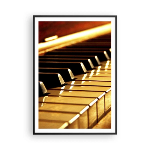 Affiche dans un cadre noir - Poster - Des possibilités infinies - 70x100 cm