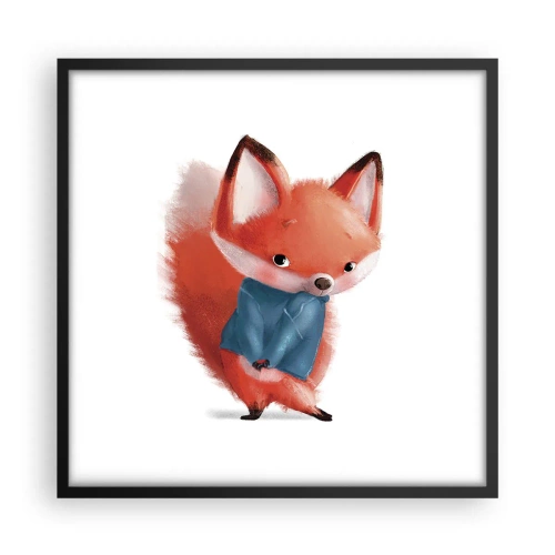 Affiche dans un cadre noir - Poster - Est-ce que ça me va? - 50x50 cm