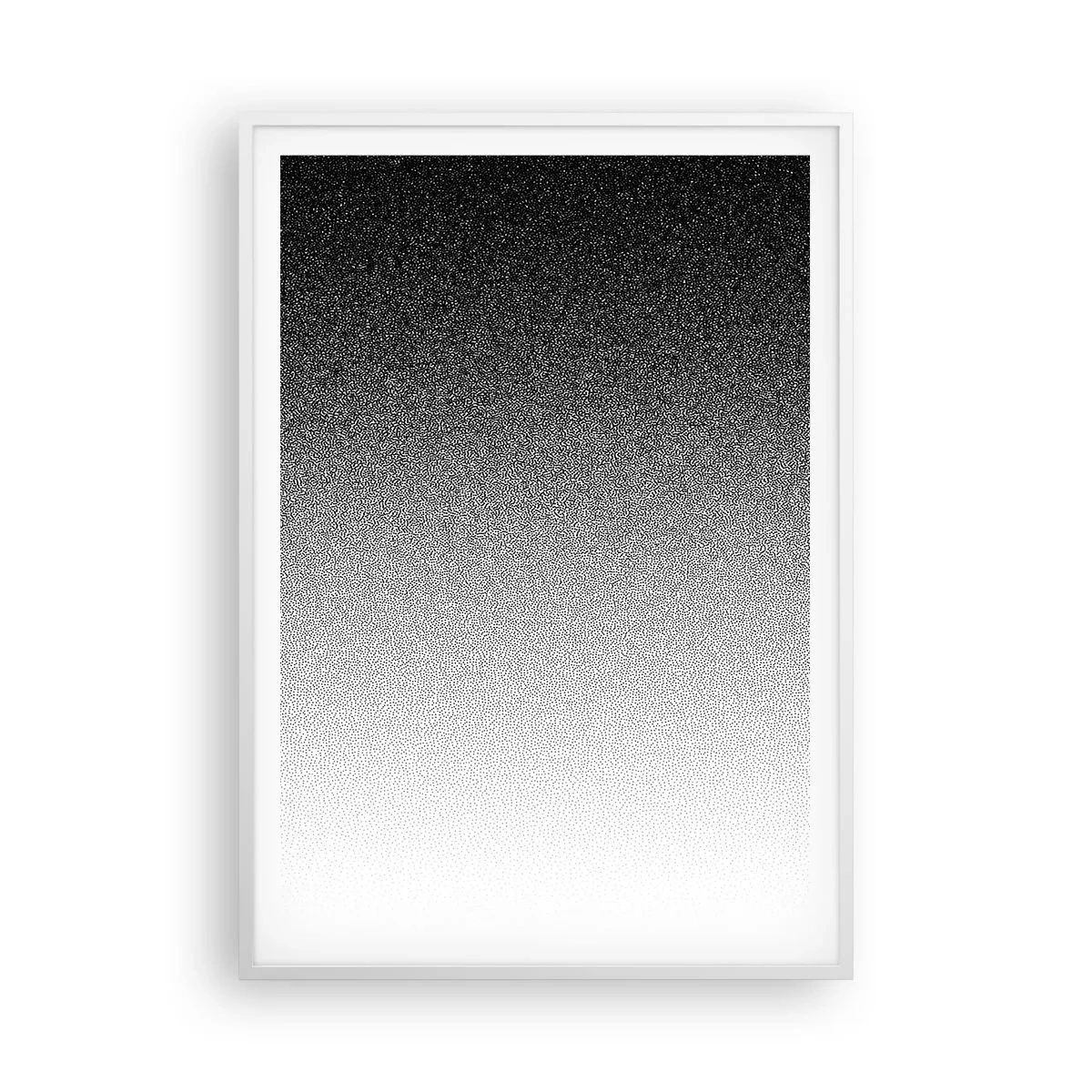 Affiche dans un cadre blanc - Poster - Du coté de la lumière - 70x100 cm
