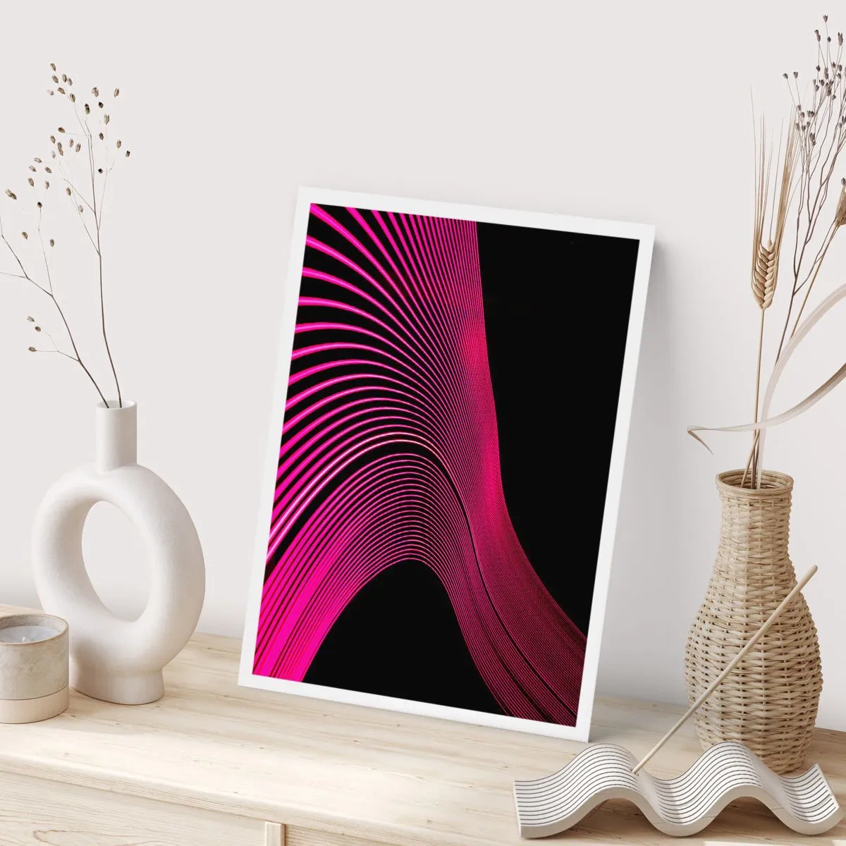 Affiche - Poster - Avenue de lumière - 40x50 cm