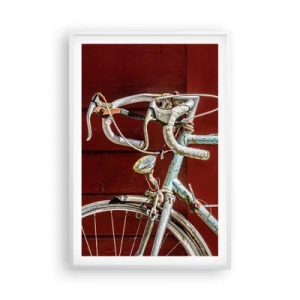 Affiche dans un cadre blanc - Poster - Construit pour la victoire - 61x91 cm