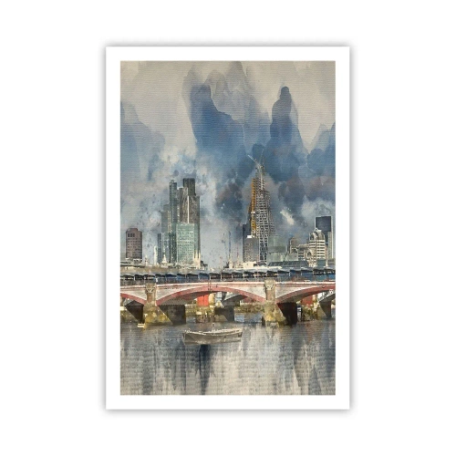 Affiche - Poster - Londres dans toute sa splendeur - 61x91 cm