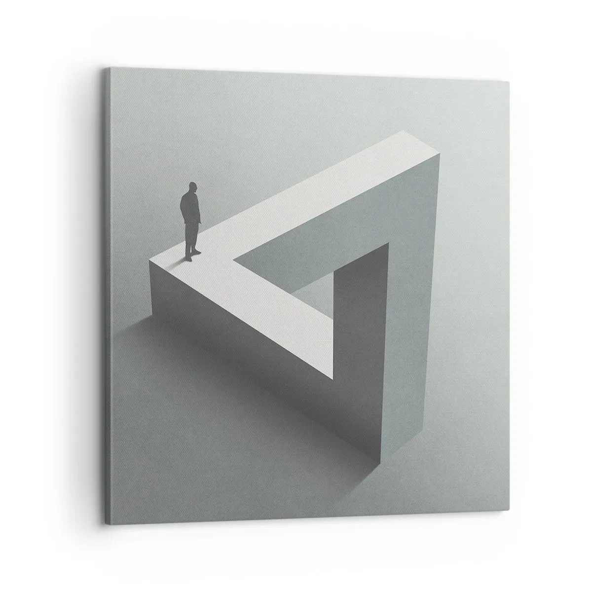 Impression sur toile - Image sur toile - Mais c'est possible - 60x60 cm