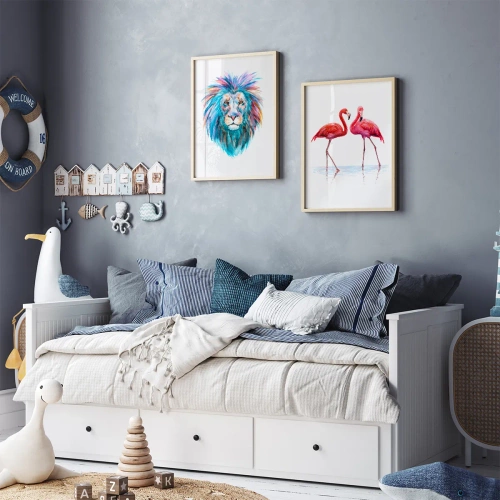 Animals in the kid's area - Inspiration pour une chambre d'enfant