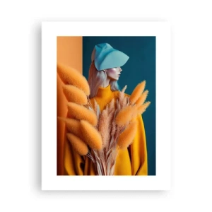 Affiche - Poster - Portrait moelleux - 30x40 cm