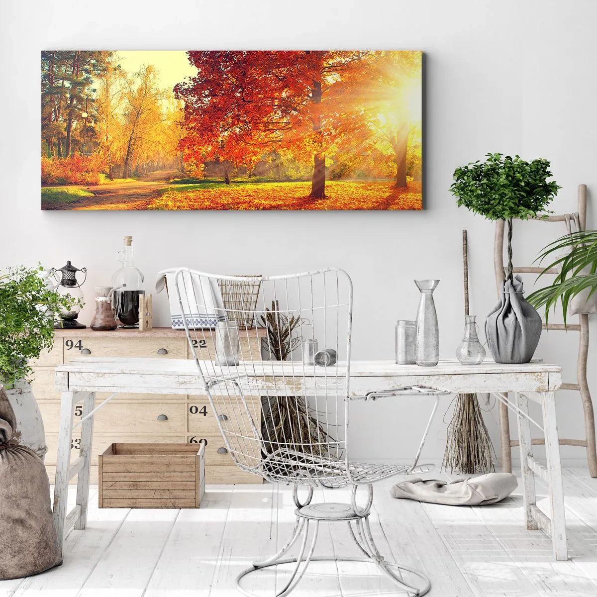 Impression sur toile - Image sur toile - Le roux est beau - 90x30 cm