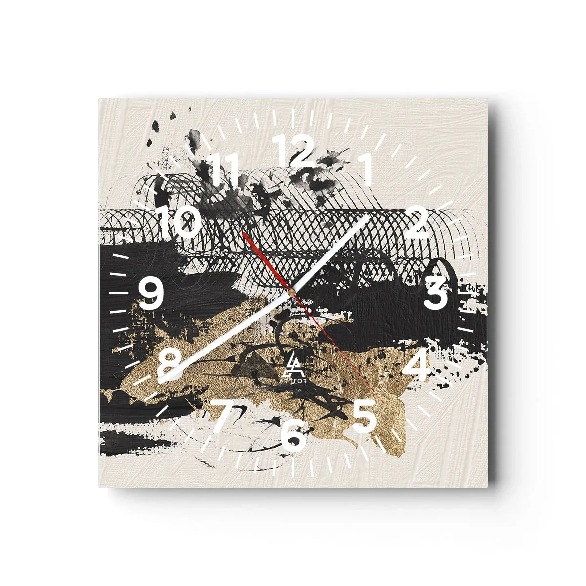 Horloge murale - Pendule murale - Composer avec passion - 30x30 cm