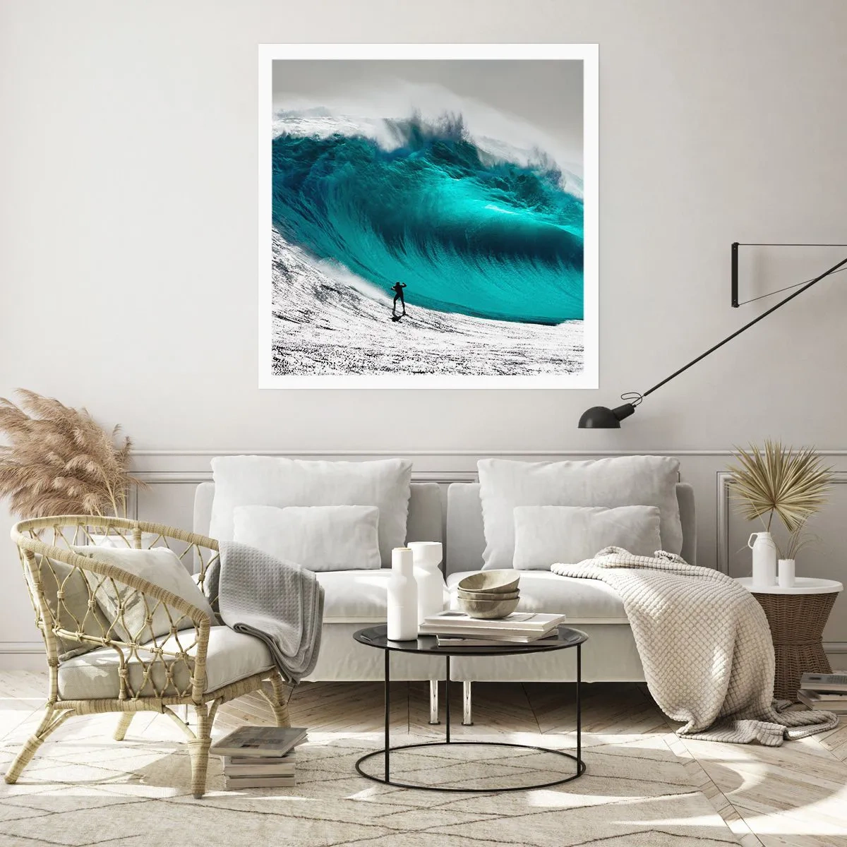 Affiche - Poster - Challenge accepté - 40x40 cm