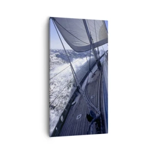 Impression sur toile - Image sur toile - Je sais ce que c'est d'être un oiseau - 55x100 cm